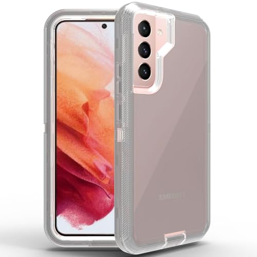 Fucozan for Samsung Galaxy S22 Plus Case Military Drop Tested 3 in 1 Full Body Protective Cover Heavy Duty Armor Rugged Shockproof for Galaxy S22 Plus Phone Case (Clear Gray)