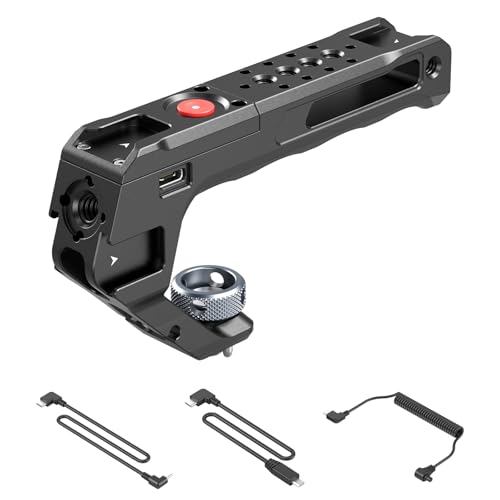 SMALLRIG Top Handle with Record Start/Stop Remote Trigger for ARRI 3/8”-16 Hole, Compatible with Sony A7 III/ FX3/ A6600, for Canon R5II/ R5C, for FUJIFILM X-H2S/ X-T5, for Panasonic S5 II/ GH5