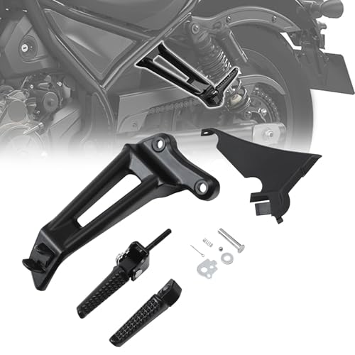 Repose-Pieds Passager Moto pour Voyager en Duo sur Rebel CMX1100