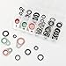 AC O Ring Kit AC Seal Kit Car Air Conditioning Compressor Gasket Air Conditioning Compressor Port Seal Washer Kit 60 Pieces ac o Ring kit