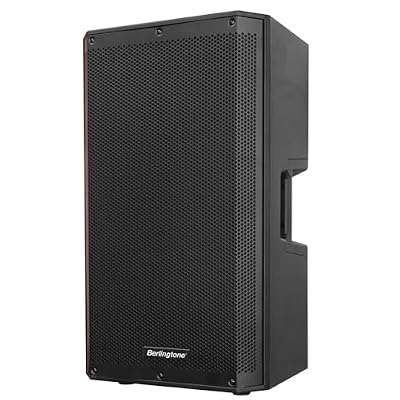 15-Inch Powered Speaker 2200W PMPO PA Speaker w/Bluetooth, USB Port, XLR Inputs, Active DJ Speakers, Dual-Angle Pole Mount, Class D Amp for Parties, Live Sound, Stage Monitor Angle