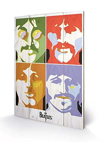 The Beatles impression sur bois rigide pour éviter les posters froissés