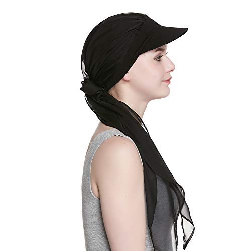 Alnorm Headcovers for Cancer Patients Chemo Scarves for Women Black4