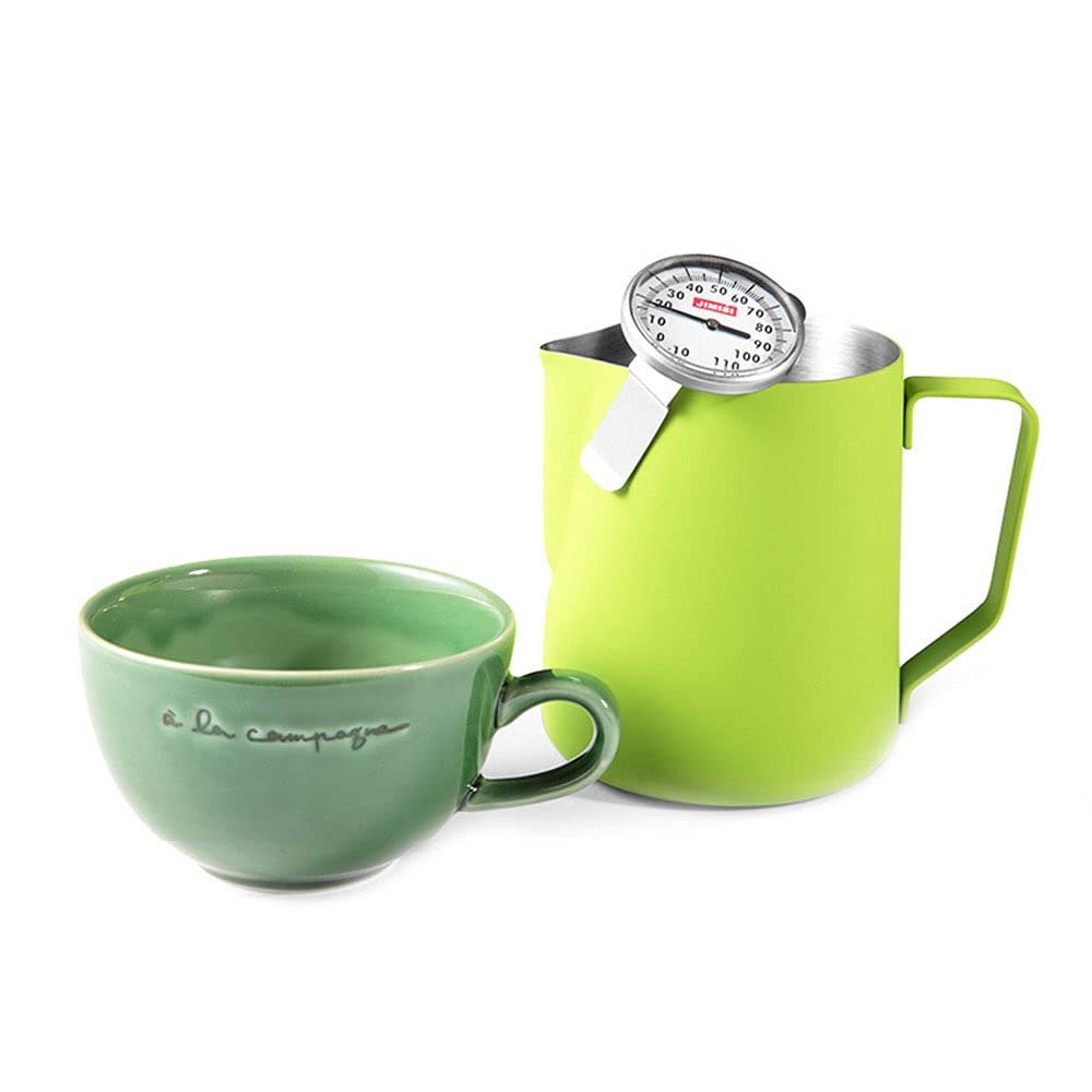 Termometro per il latte in acciaio inossidabile termometro per caffè -10~110 ° C per cucina, barbecue, cibo, bistecca, tacchino, dolci, latte, acqua del bagno