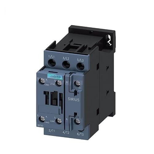 LDXMJZOT Power contactor 32A 15kW 1NO+1NC AC220V50/60Hz 3 Poles Size S0 Screw Terminal Connection; 3RT20271AN20