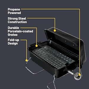 Charbroil Portable Convective 1-Burner Propane Gas Grill - 465133010 — photo 6 of 6