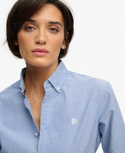 Chemise manches longues femme Superdry Oxford Bd - vue 4