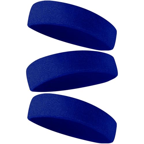 Image of Sweatbands Sports Headband for Men & Women - Terry Cloth Moisture-Wicking Sports Towel Headband for Tennis, Basketball, Running, Gym, and Fitness Working Out