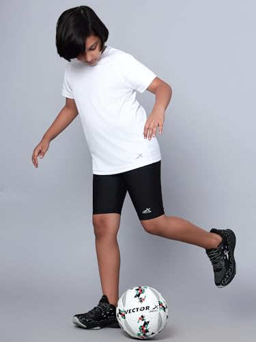 Image of Vector X COMBAT-001 Compression Wear Shorts for Kids (Black) (32)