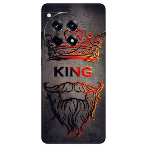 Image of Mobile Skin Sticker Compatible with OnePlus 12R 5G Skin Not Back Cover, Camera & Back Protector Mobile Skin Wrap; ONE Plus 12R 5G-KE-165
