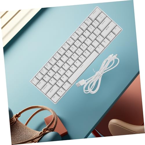 Teclado Mecánico MERRYHAPY Gaming Compacto RGB Cableado miniatura 5
