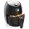 Aigostar Hayden Pro - Air fryer, Friteuse Sans Huile, 6 Programmes de Cuisson, Format compact 3.5L Friteuse à air, Revêtement antiadhésif, Réglable 80-200°C, 1500 W, Nettoyage Facile, Noire