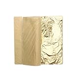 ORFOFE 100 Blatt Imitation Blattgold für Kunsthandwerk Vergoldete...