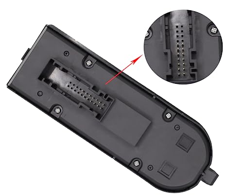 MCamooer Button Panel Fensterheber für Astra H Fensterheberschalter für Opel Zafira B 13228879