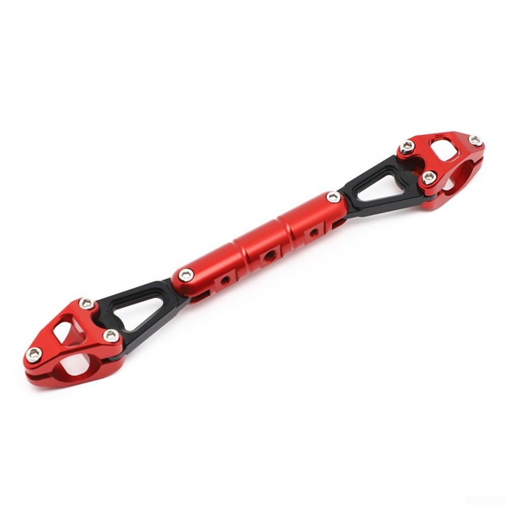 Barra de equilibrio para Honda PCX 125 150 160 con soporte de móvil USB rojo