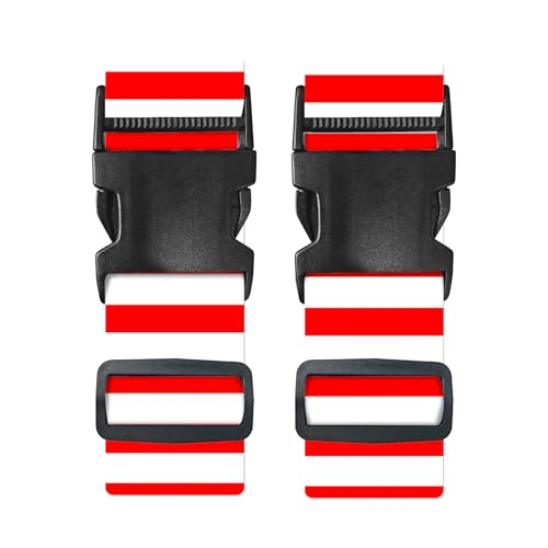 Image of Nuxovilar Luggage Straps Set for Suitcase 1.96x90.5in Polyester