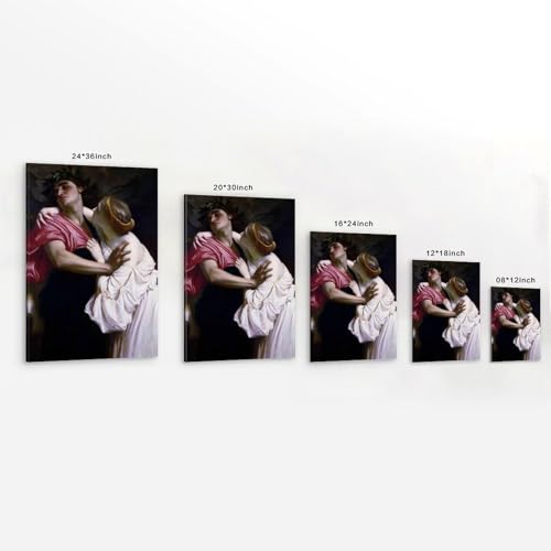 Toile Orfeo Ed Euridice de Frederic Leighton, décoration salon