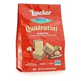 Loacker Quadratini Hazelnut Wafer Cookies, 8.82 Ounce