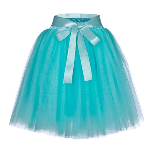 Jupe de danse en tulle vert T34 style 1950 pour un look guinguette rétro chic