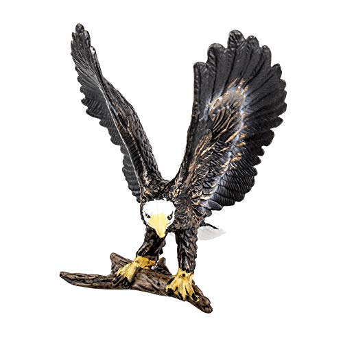 Toymany 5Pcs Realistic Textures Bird Figurines, Tiny Birds Animal Figures Toy Set Includes Bald Eagles Owl, Easter Eggs Educational Halloween Birthday Gift Set For Boys Girls Kids Toddlers #TOP7