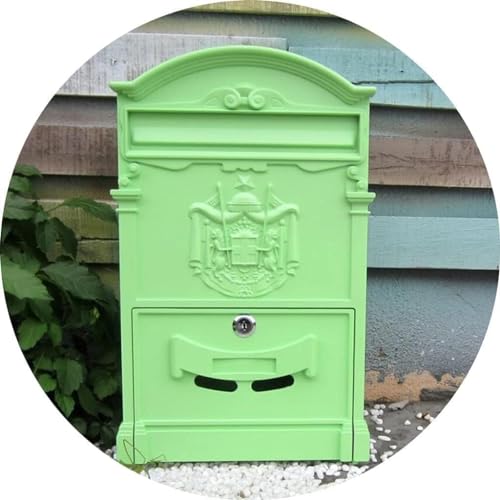 Boîte aux lettres de villa européenne avec serrure sécurisée et étanche