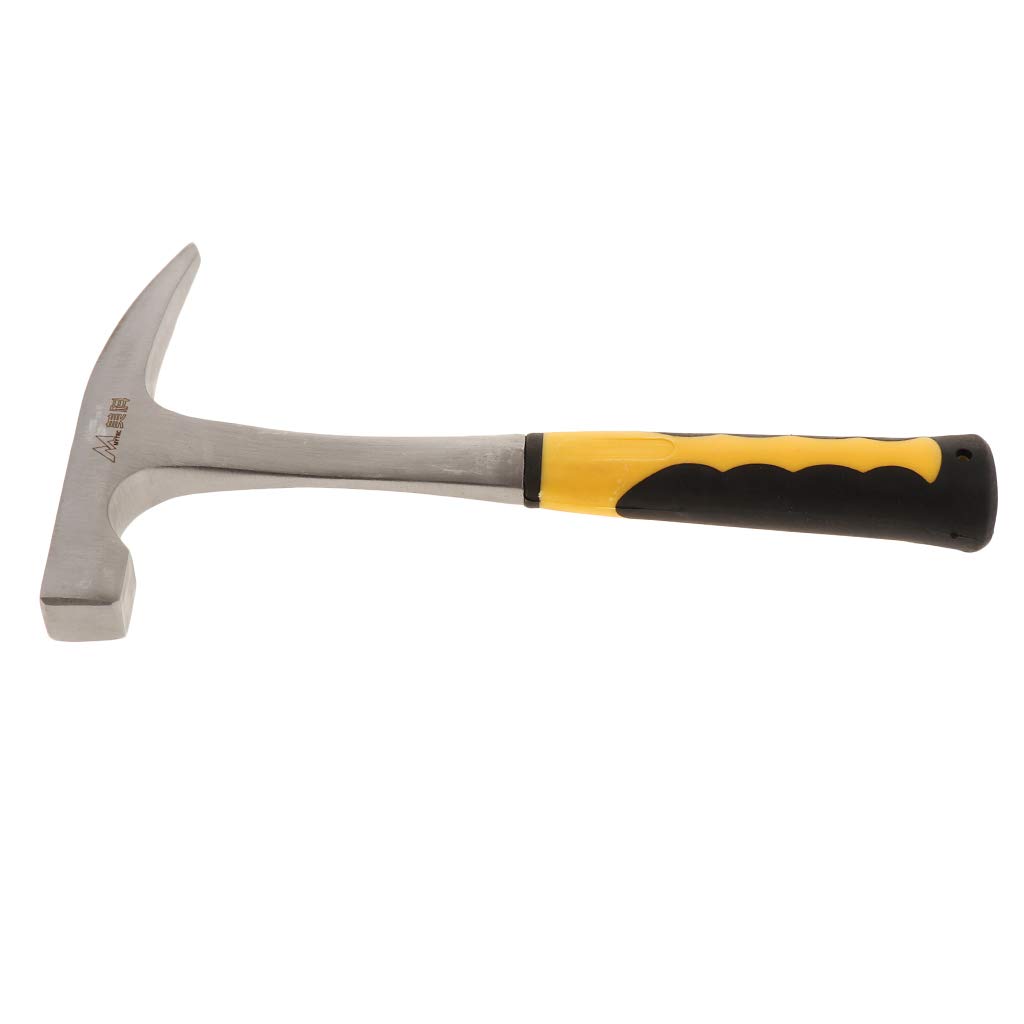 Geology Hammer Carbon Steel Rock Pick Hammers Exploration Hand Tools 500g