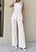 PRETTYGARDEN Women's 2 Piece Sets Summer 2026 Work Clothes Sleeveless Blazer Vest Pants Suits Spring Business Casual Outfits (White,Small)