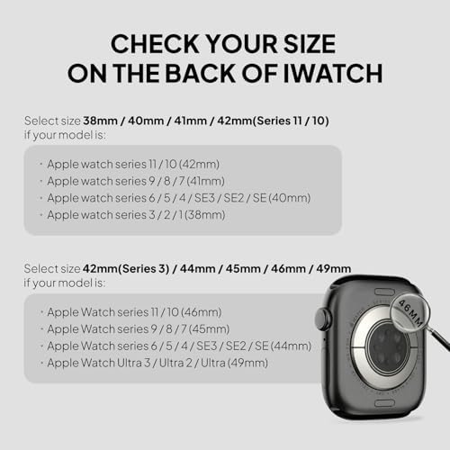 Stretchy Nylon Solo Loop Bands Compatible with Apple Watch Band 38mm 40mm 41mm 42mm 44mm 45mm 46mm 49mm, Sport Elastic Wristbands Women Men Straps for iWatch Series 11 10 9 8 7 6 5 4 3 Ultra/SE 3 2 1 - 2
