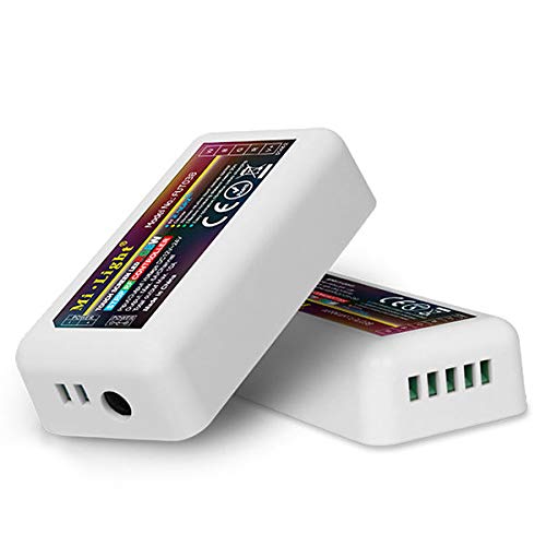 Mi-Light® FUT038 Receptor LED RGBW multicolor Controlador Tira LED 10A 4 ZONA Cover