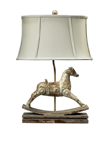Image of Dimond Lighting 93-9161 Carnavale Rocking Horse Table Lamp, 10" x 16" x 24"