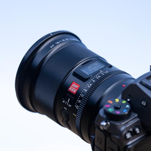 Ficha técnica VILTROX 16mm F1.8 Objetivo de cámara para Montura Nikon Z Fotograma Completo Enfoque automático Objetivo Gran Angular de Gran Apertura Pantalla LCD integrada - Fernando Cortés