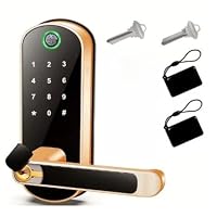 Amazon.co.jp: Andulaスマートロック 指紋認証 ドアロック シングル