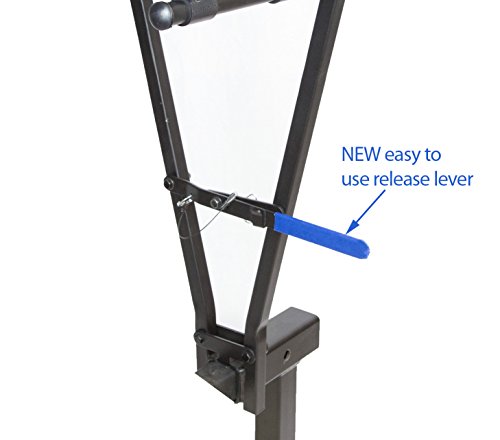 Heininger Advantage SportsRack Heininger 1011 V-Rack 2-Bike Carrier, Black - Thumbnail 3