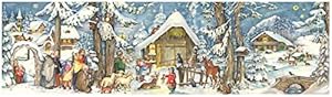 Sellmer Nostalgischer Adventskalender Weihnachten mit Tieren
