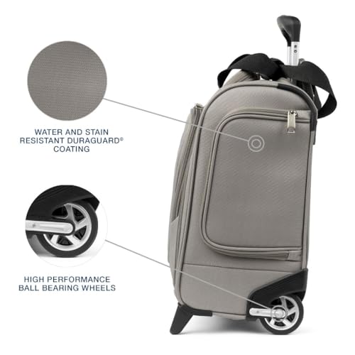 Image of Travelpro Maxlite 5 | Rolling Underseat Bag, Champagne, 15-Inch, Maxlite 5 Rolling Underseat Compact Carry-on Bag