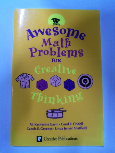 Awesome Math Problems for Creative Thinking, Gr... 0762212837 Book Cover