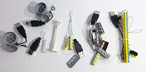 Brick Loot Deluxe LED Light Kit for Your Lego Palace Cinema Set 10232 (Note: Model is NOT Included) - Thumbnail 2
