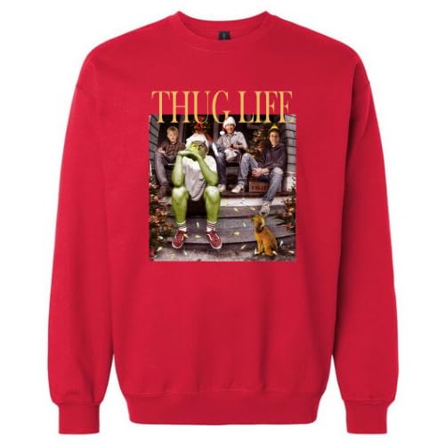 Thug Life Christmas Sweatshirt, Character Xmas Sweatshirt, Viral Christmas Thug Life Sweatshirt, Funny Christmas Thief Tee, Christmas Movie Hoodie.2