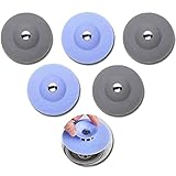 [Packung mit 5] Abflussstopfen, Badewannenstöpsel, Allzweck-waschbeckenstöpsel silikon, Haarsieb dusche, Stöpsel badewanne, abflussfee für Küchenspülen, Waschküchen und Badezimmer，Silikon Ablassfilter