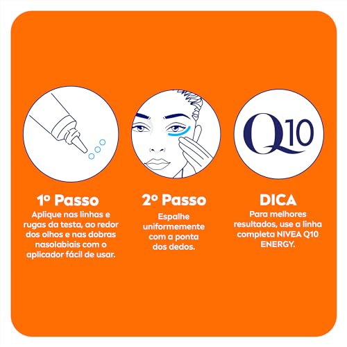 NIVEA Creme Facial Antissinais Q10 Energy Olhos 15g