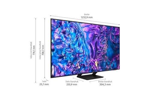 Samsung QLED 4K Q70D TV 55 inch, AI Quantum processor 4K, AI upscaling, Tizen OS, Motion Xcelerator 120 Hz, Smart TV, KI TV, GQ55Q70DATXZG, Duits model - Afbeelding 6