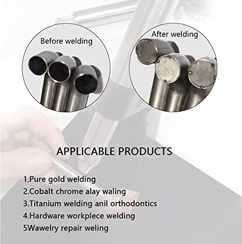 Kit de soudeur permanent pour bijoux, soudeur automatique par points 50-600 A pour titane doré massif, outil de soudage de précision pour la restauration de bijoux, l'orthodontie, les loisirs créatifs