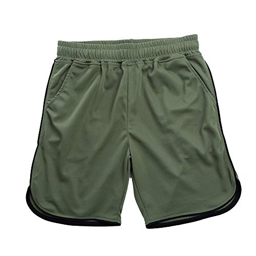 KKcare Calções de fitness masculinos de secagem rápida para academia de praia calções de verão para