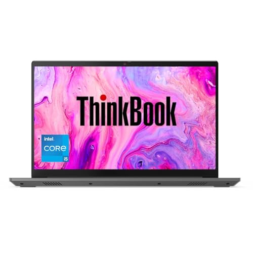 Lenovo ThinkBook 15 Intel 12th Gen Core i5 15.6" (39.62cm) FHD 250 Nits Antiglare Thin and Light Laptop (16GB/512GB SSD/Windows 11 Home, (Free Ms-Office)/Backlit/Mineral Grey/1Y Premier Care Support)