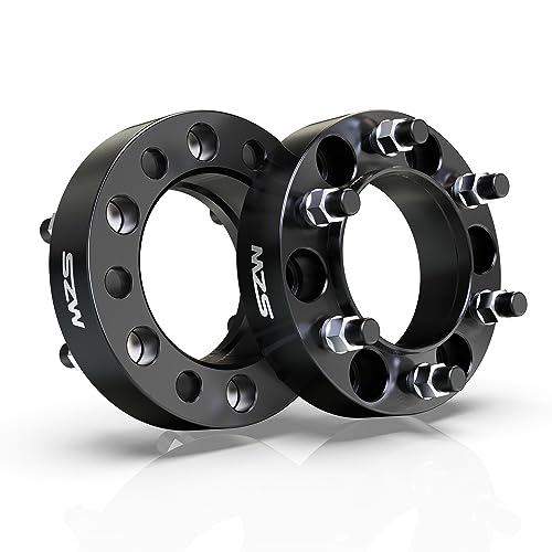 Image of MZS 6x5.5 Wheel Spacers 1.5 inch 78.1mm M14x1.5 for Silverado Sierra 1500 2Pcs