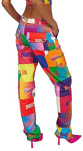 BruceGlen Printed Cargo Pant2