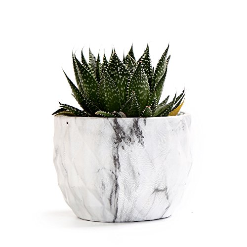 Se Sun-E Sun-E Modern Style Marbling Ceramic Flower Pot Succulent/Cactus Planter Pots Container Bonsai Planters With Hole 3.35 Inch Gift Idea(4 In Set) Plants Not Included #TOP6