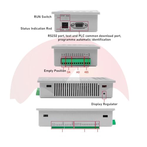 Automate PLC 24VDC à écran texte et liste d'alarmes personnalisables
