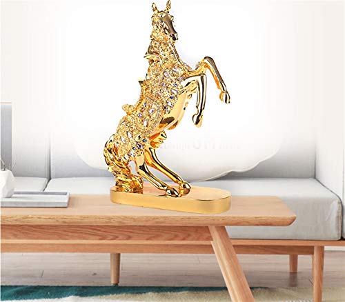 Résine artisanat style simple et mobilier de maison doré - 2