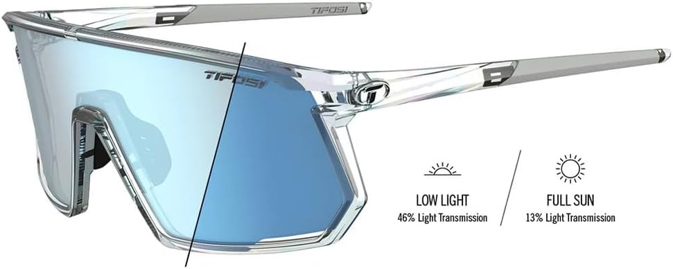 Tifosi Moab Cycling Glasses - Ideal For Cycling (Gravel, MTB & Road), Baseball & Pickleball - Shatterproof Polycarbonate Lens
